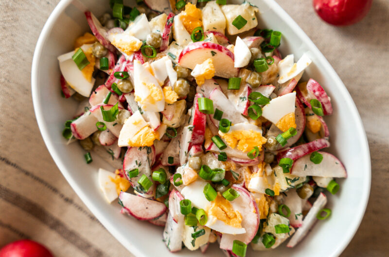 Radieschen-Salat